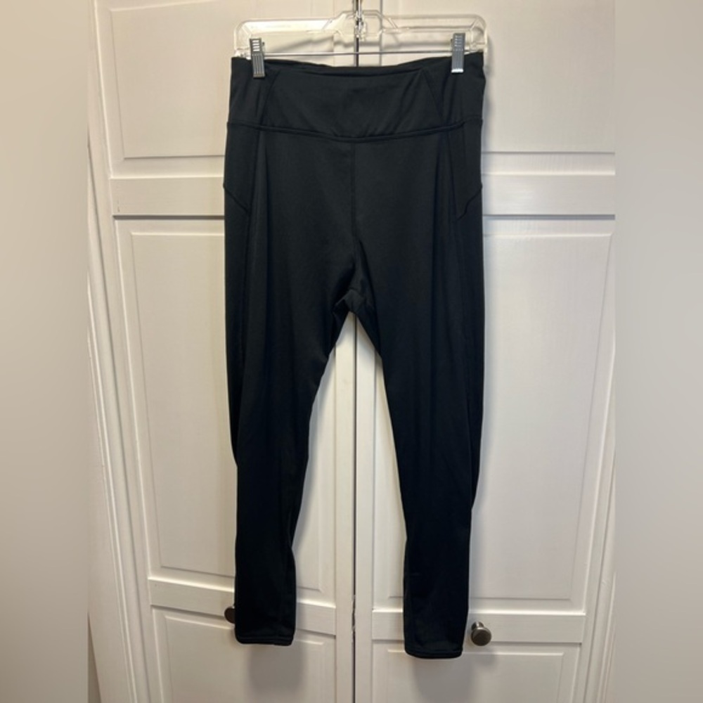 Climate Right By Cuddl Duds Plush Warmth Leggings Size Womens Medium Color Black